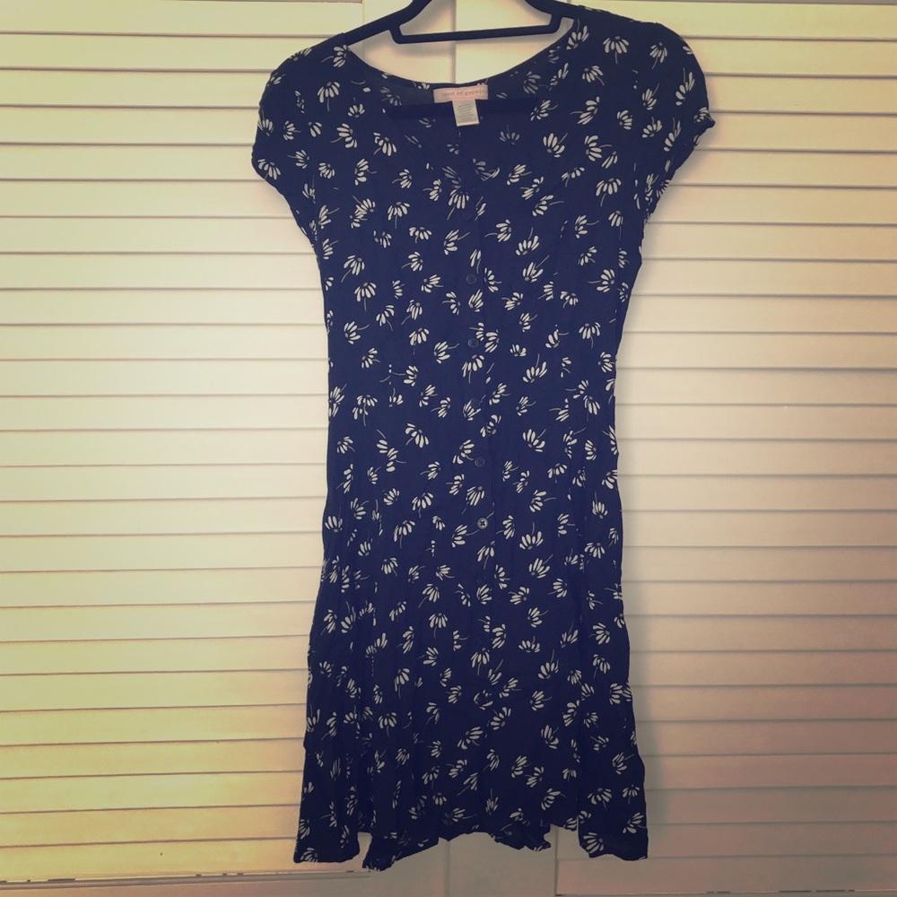 Breezy Floral Print Skater Dress